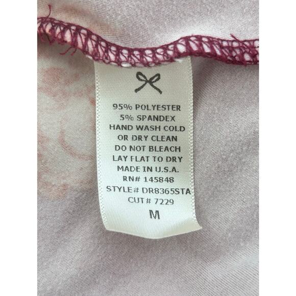 FRENCH GREY Multicolor Floral Print Short Sleeve Tunic - Picture 8 of 8